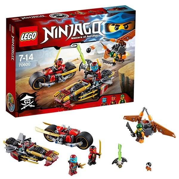 Lego Ninjago 70600 Лего Ниндзяго Погоня на мотоциклах
