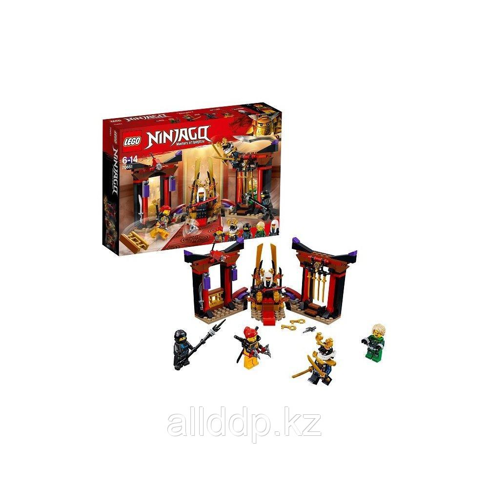 Lego Ninjago 70651 Конструктор Лего Ниндзяго Решающий Бой в Тронном Зале