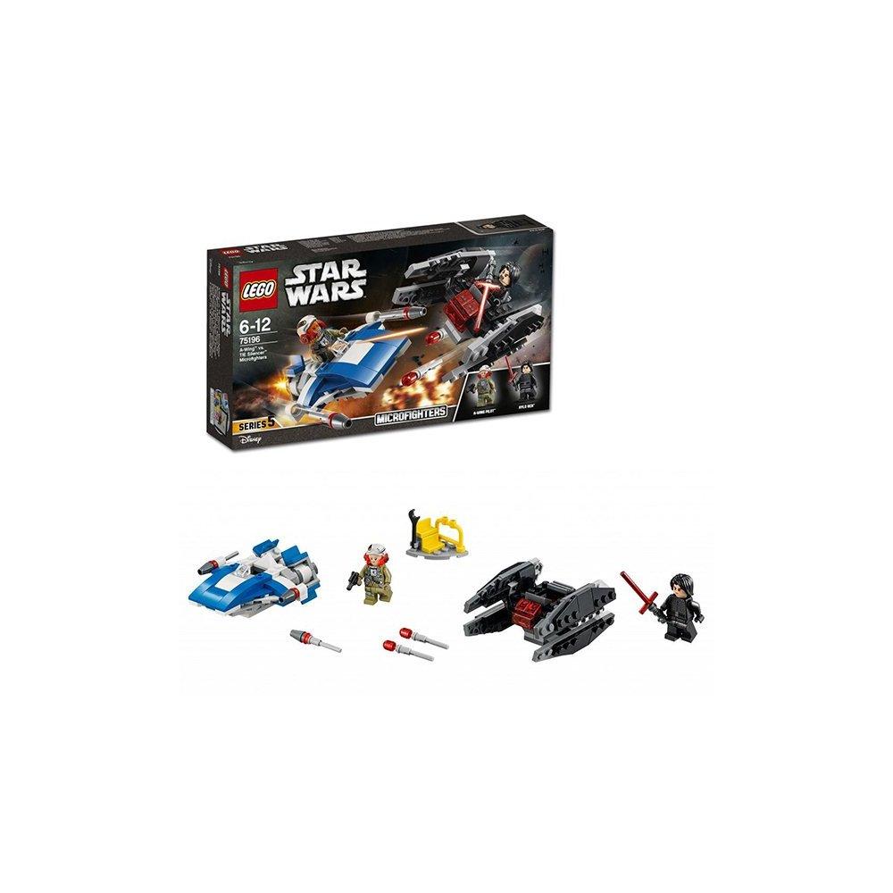Lego Star Wars 75196 Лего Звездные Войны Истребитель типа A против бесшумного истребителя СИД
