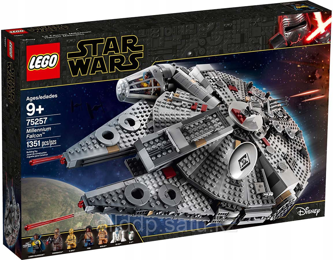LEGO Star Wars 75257 Конструктор ЛЕГО Звездные войны Сокол Тысячелетия