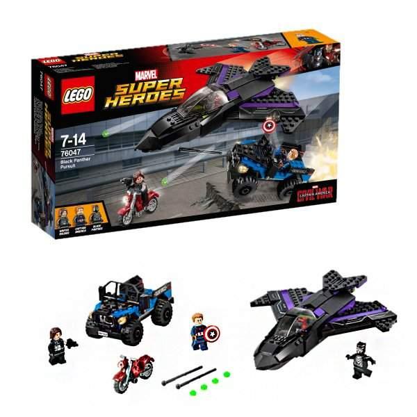 Lego Super Heroes 76047 Лего Супер Герои Преследование Чёрной Пантеры