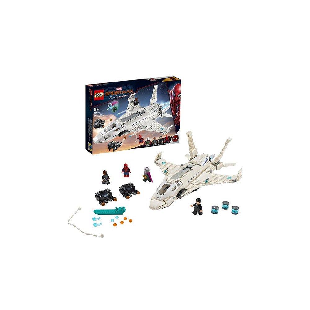 LEGO Super Heroes 76130 Конструктор Лего Супер Герои Реактивный самолёт Старка и атака дрона