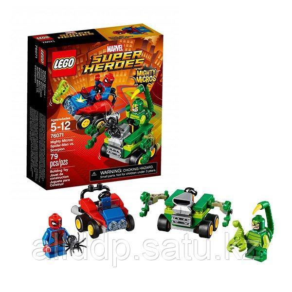 Lego Super Heroes Mighty Micros 76071 Лего Супер Герои Человек-паук против Скорпиона
