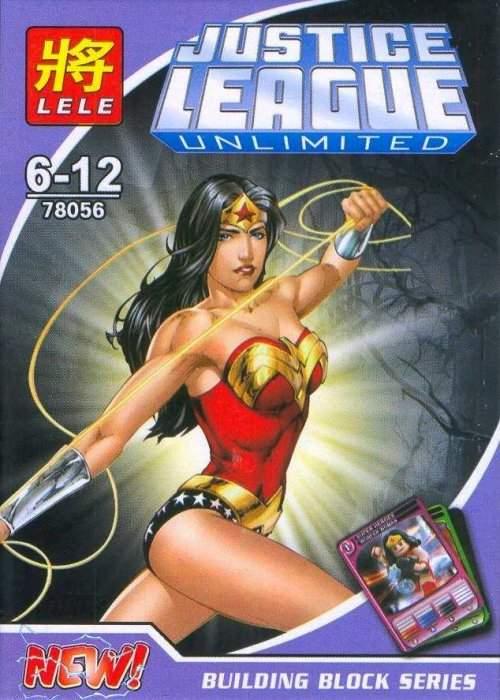 Конструктор LELE "JUSTICE LEAGUE unlimited / Лига справедливости" Арт.78056-1