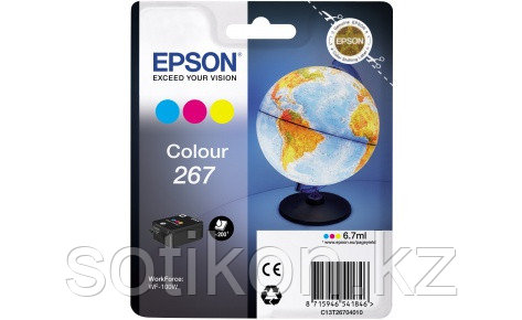 Картридж Epson C13T26704010 Tri-colour Ink for WorkForce WF-100W