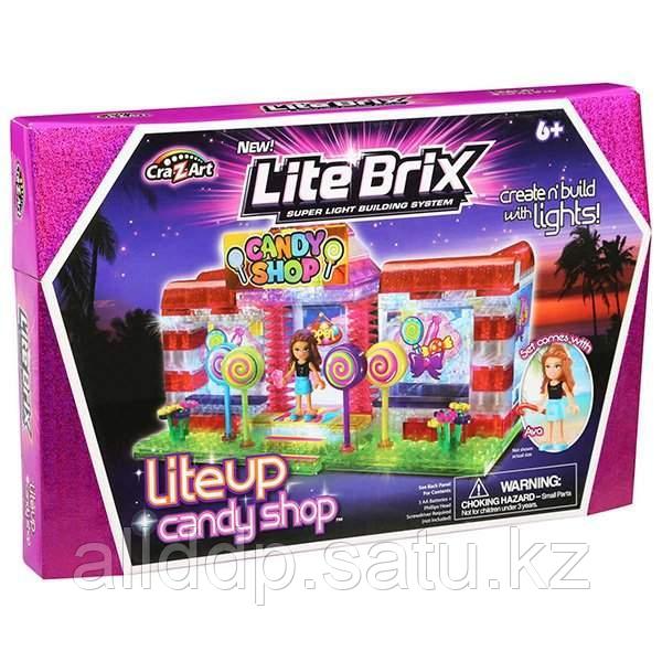 Lite Brix Girls LB35702 Лайт Брикс Конфетный магазин