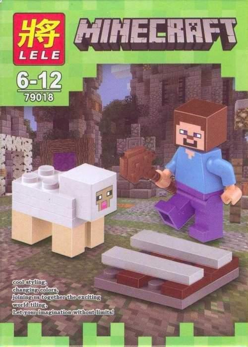 Конструктор LELE "MINECRAFT / МАЙНКРАФТ" Арт.79018-4