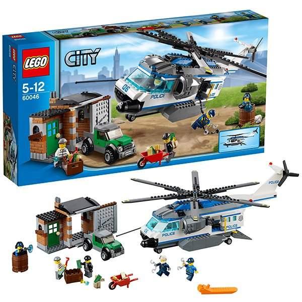 Lego City 60046 Лего Город Вертолетный патруль