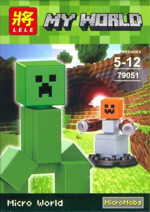 Конструктор LELE "MY WORLD / MINECRAFT / МАЙНКРАФТ" Арт.LELE-79051-4 1из6
