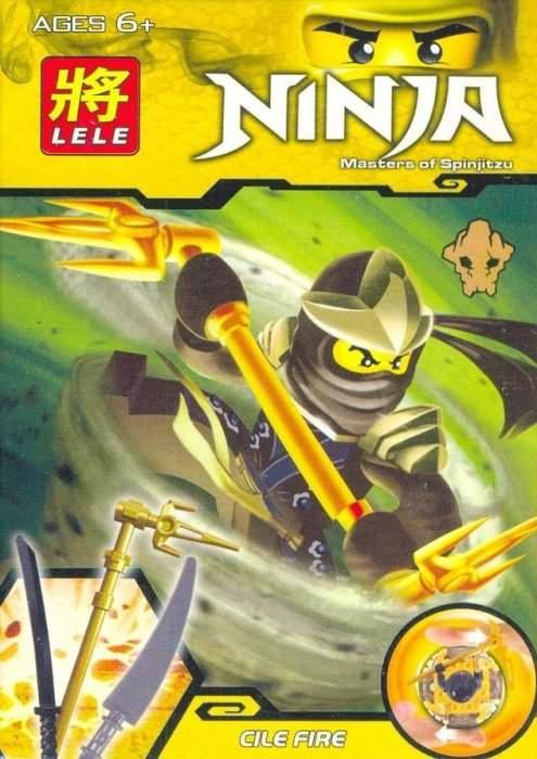 Конструктор LELE "NINJA / НИНДЗЯ" Арт.9589 "CILE FIRE"