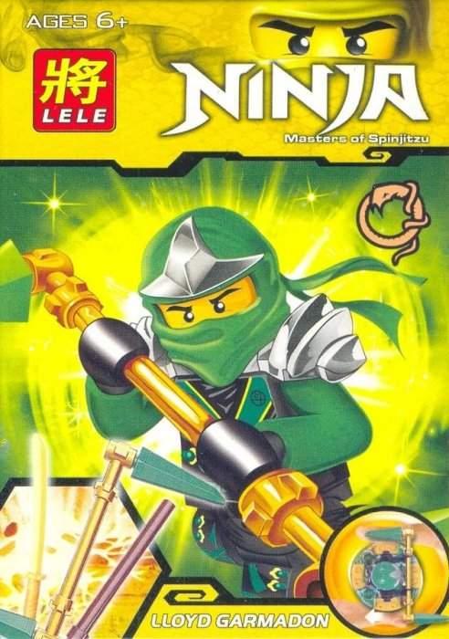Конструктор LELE "NINJA / НИНДЗЯ" Арт.9589 "LLOYD GARMADON"