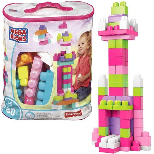 Mega Bloks DCH62 Мега Блокс Мой первый конструктор 80 деталей