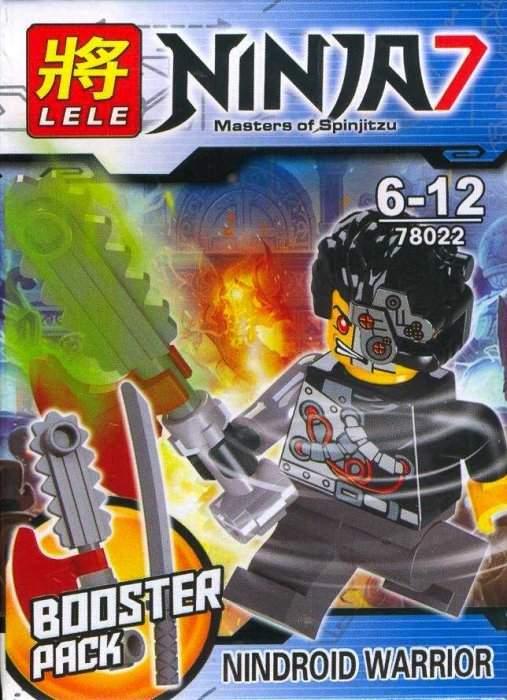 Конструктор LELE "NINJA-7 / НИНДЗЯ-7" Арт.78022-1 "Nindroid Warrior"
