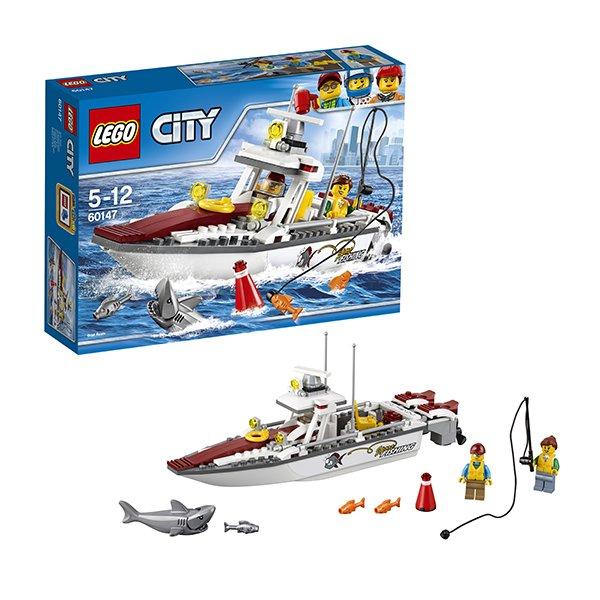 Lego City 60147 Лего Город Рыболовный катер
