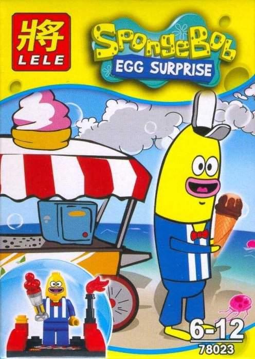 Конструктор LELE "SPONGEBOB/ СпанджБоб" Арт.78023-1