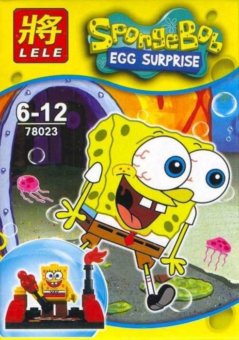 Конструктор LELE "SPONGEBOB/ СпанджБоб" Арт.78023-5