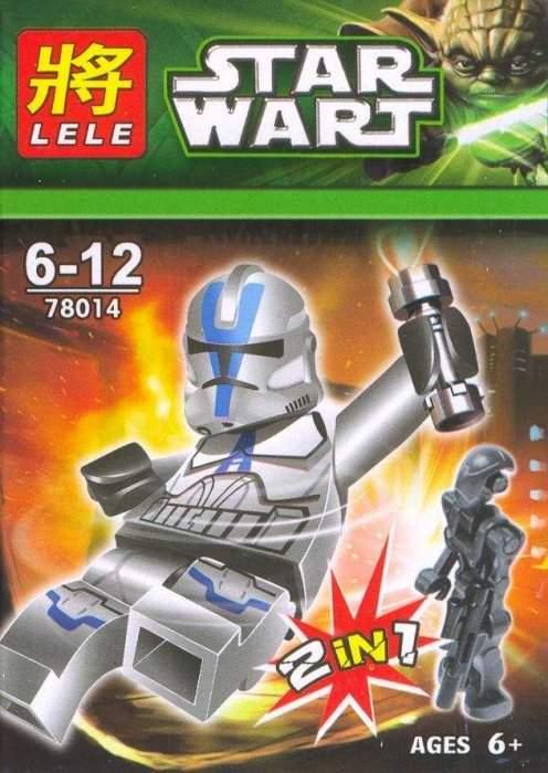 Конструктор LELE "STAR WAR/ Стар Вар / Звездная война" 2 в 1 Арт.78014-2