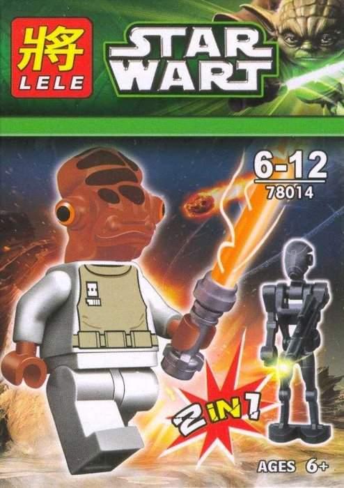 Конструктор LELE "STAR WAR/ Стар Вар / Звездная война" 2 в 1 Арт.78014-6