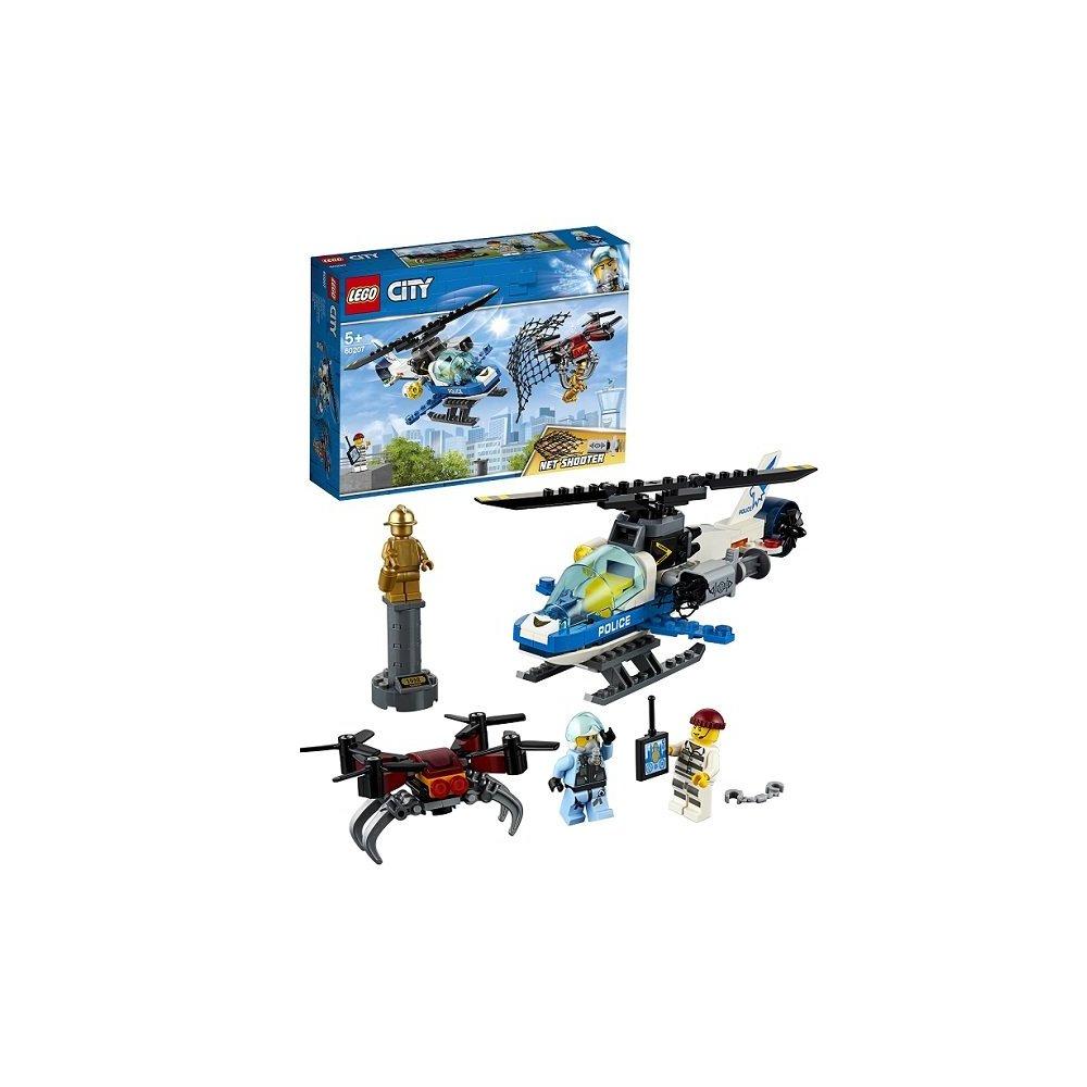 Lego City 60207 Конструктор Лего Город Воздушная полиция: Погоня дронов