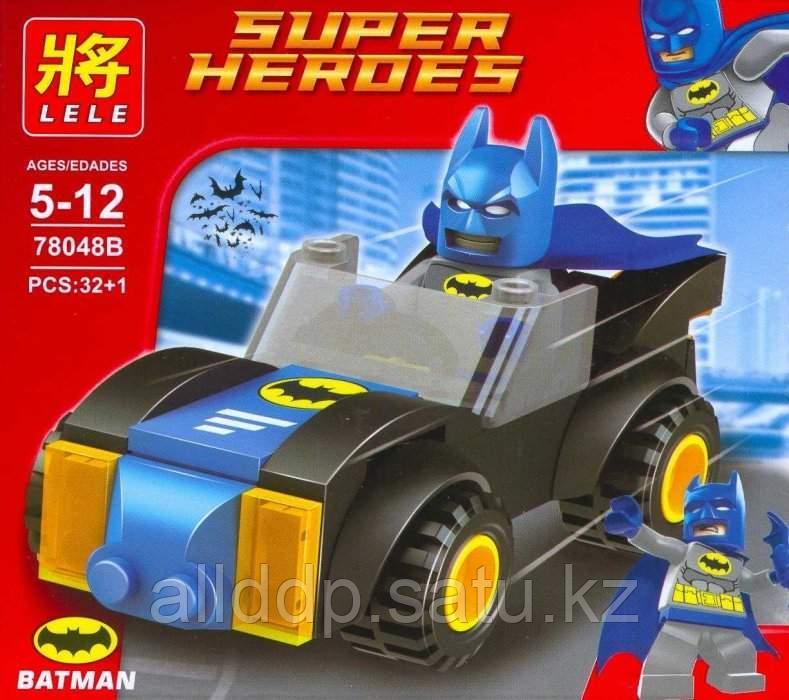Конструктор LELE "SUPER HEROES / Супер герои" Арт.78048-B "BATMAN / БЭТМЭН"
