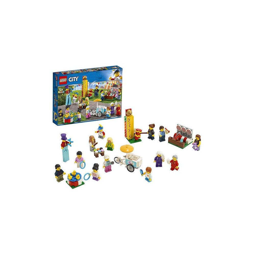 LEGO City 60234 Конструктор Лего Город Комплект минифигурок Весёлая ярмарка