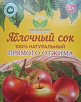 Яблочный сок живой 100% натуральный прямого отжима 3 литра в Алматы