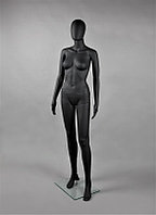 Mанекен женский (рост 167 см) черный матовый арт. ZM