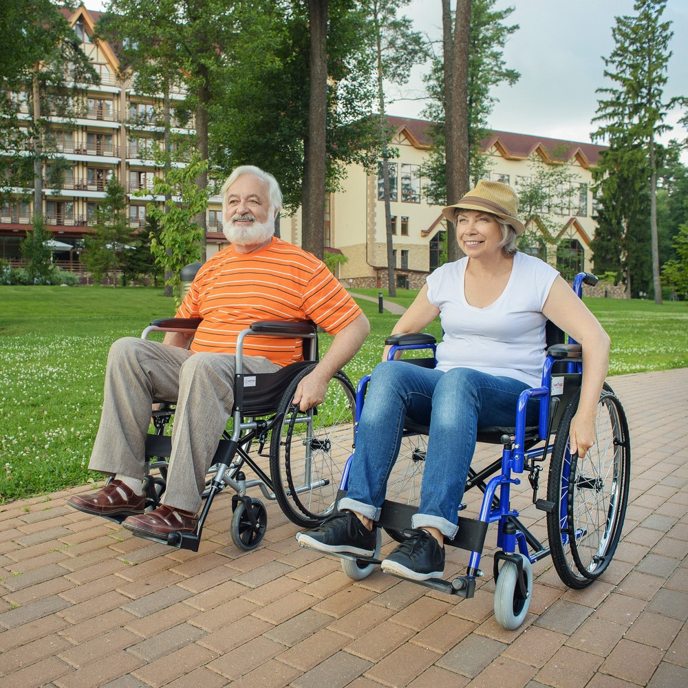 Кресло-коляска для инвалидов H 007 - фото 3 - id-p97614044