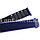Ремешок нейлоновый на липучке для смарт часов 22 мм сине-голубой, фото 6