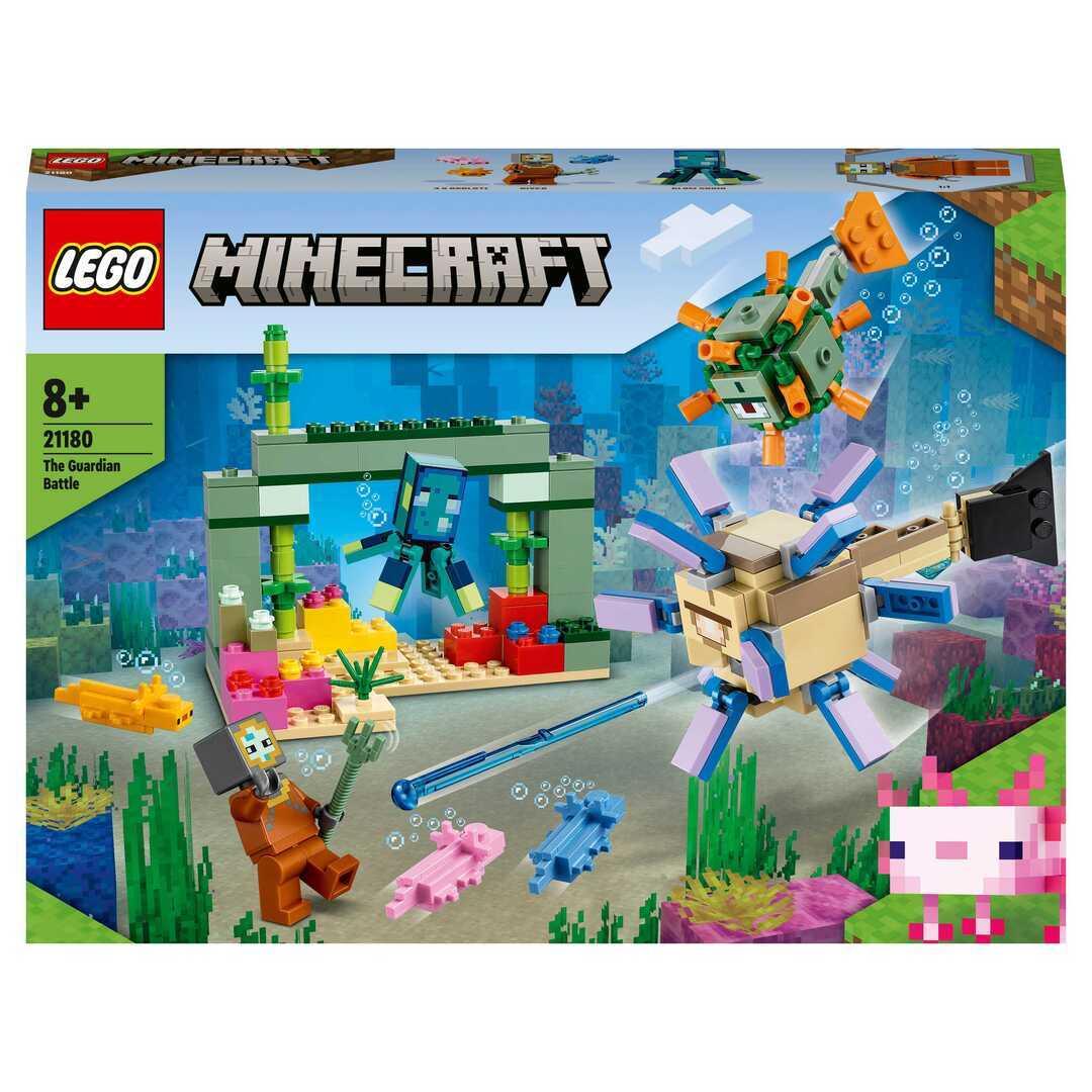 21180 Lego Minecraft Битва со стражем, Лего Майнкрафт