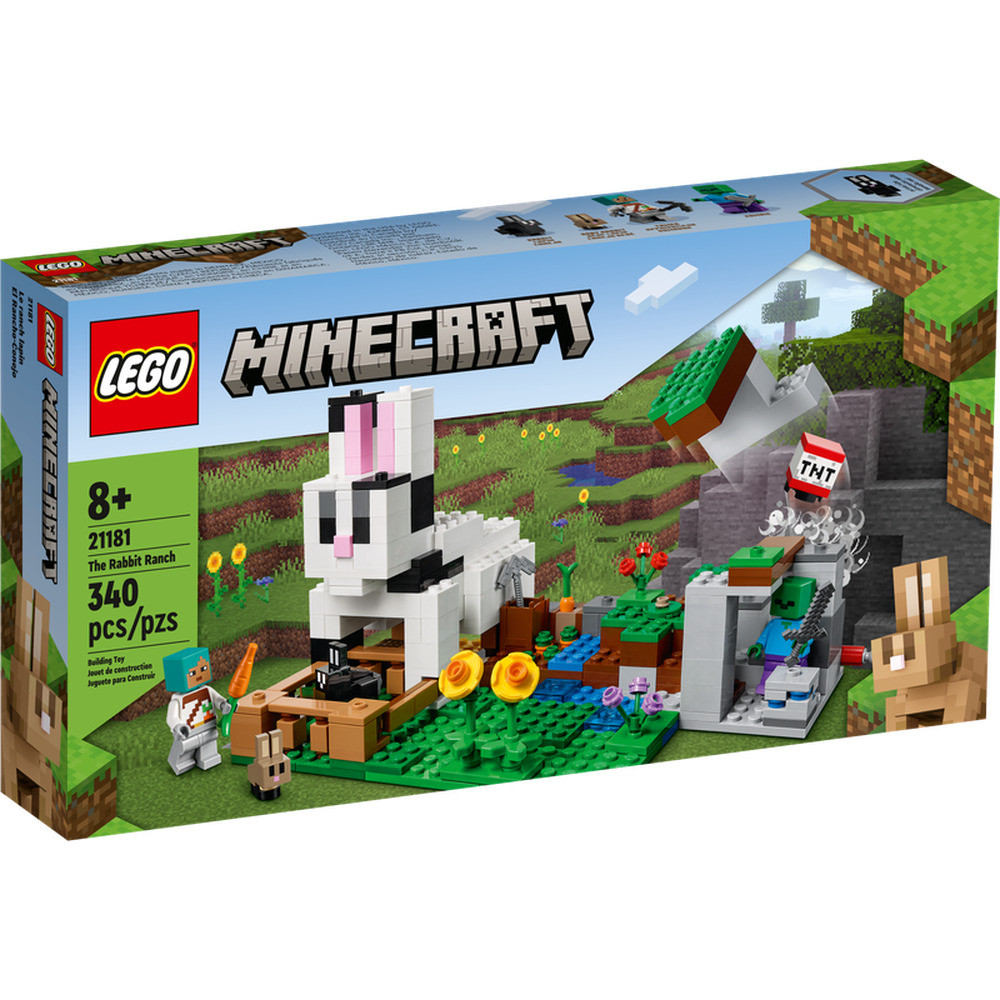 21181 Lego Minecraft Кроличье ранчо, Лего Майнкрафт