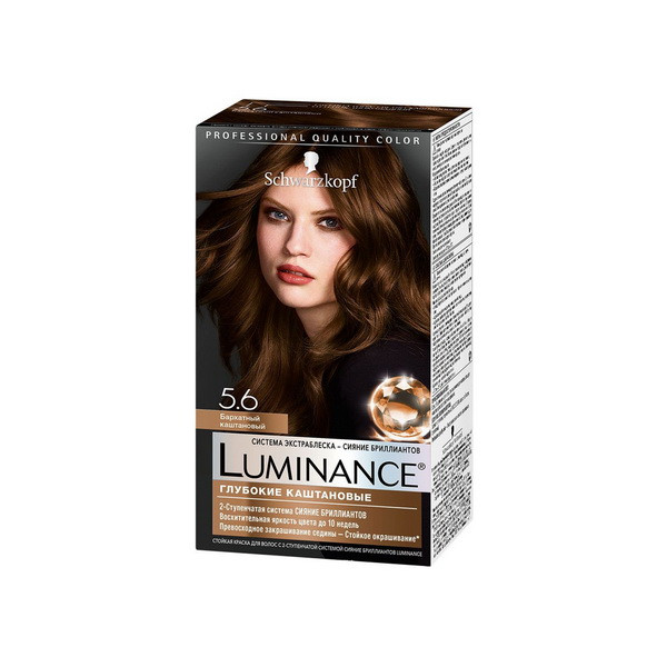 Luminance краска д/волос 5.6 Бархатный каштановый