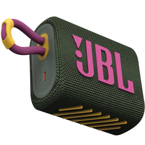 JBL GO 3 Green портативная колонка (JBLGO3GRN) - фото 1 - id-p97620511