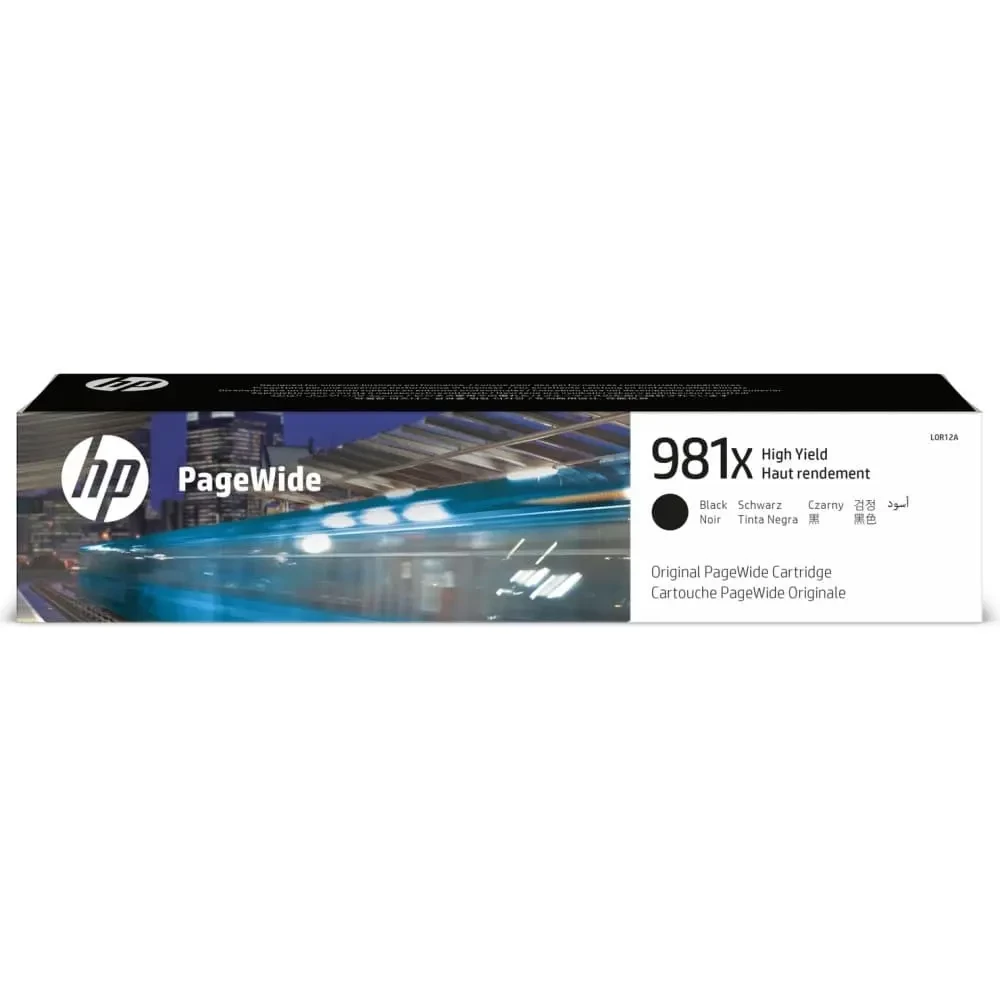 HP L0R12A картридж струйный оригинальный HP 981X увеличенной емкости, High Yield Black