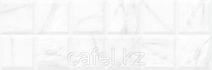 Кафель | Плитка настенная 30х90 Монте | Monte 7Д белый мозайка, фото 2