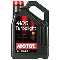 Моторное масло MOTUL 4100 TURBOLIGHT 10W-40 4L