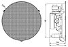CIRA506/W AUDAC встраиваемая двухполосная акустическая система, потолочный громкоговоритель, фото 3