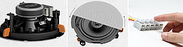 CIRA524/W AUDAC встраиваемая двухполосная акустическая система, потолочный громкоговоритель, фото 3