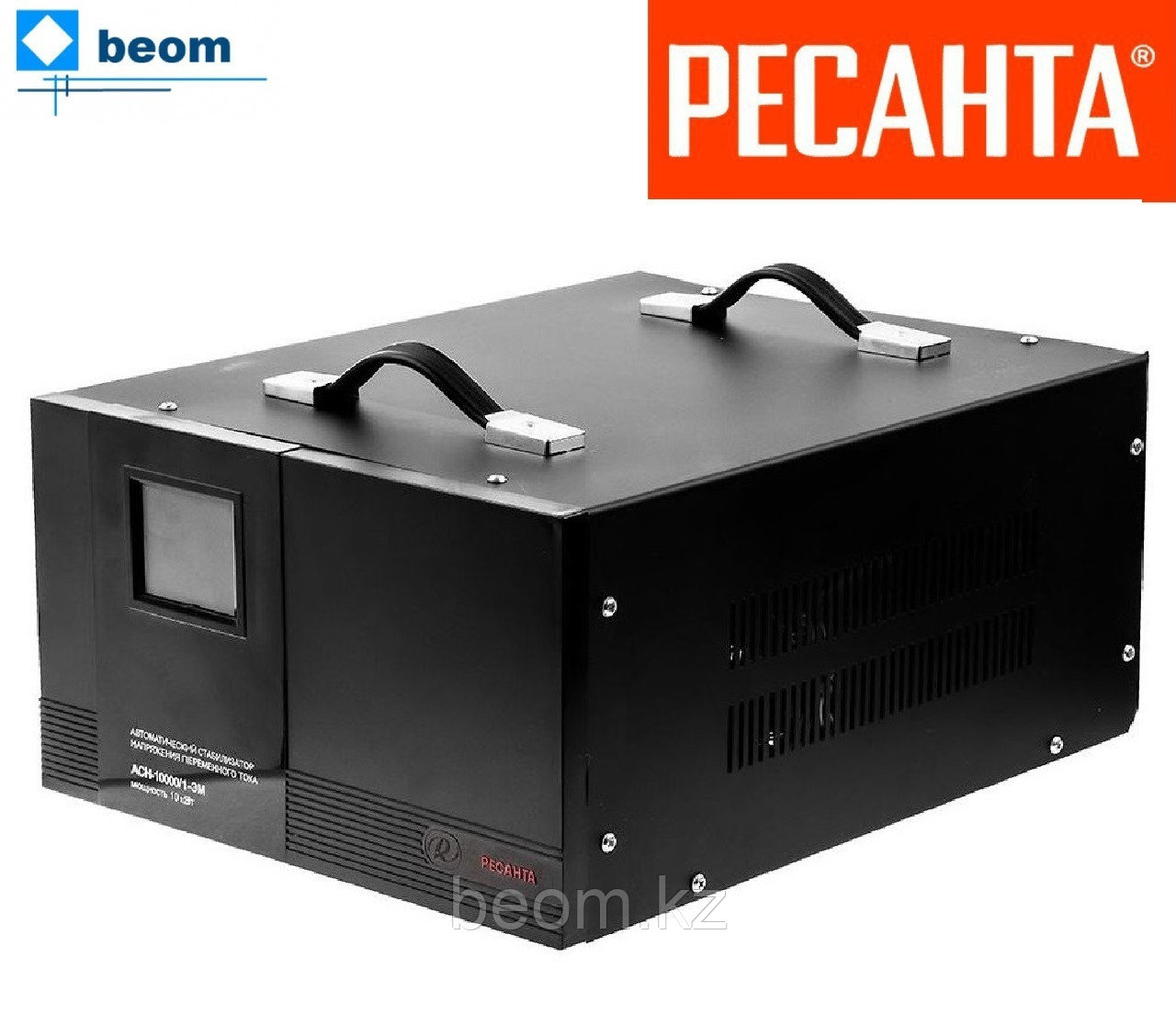 Стабилизатор напряжения РЕСАНТА 10 кВт ACH-10000/1-ЭМ (Электромеханический)