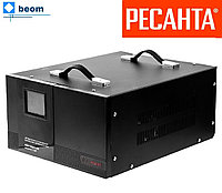Стабилизатор напряжения РЕСАНТА 10 кВт ACH-10000/1-ЭМ  (Электромеханический), фото 1