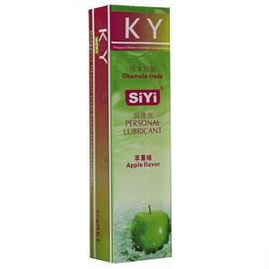 SiYi - Оральная смазка с вкусом яблока (50 ml.)