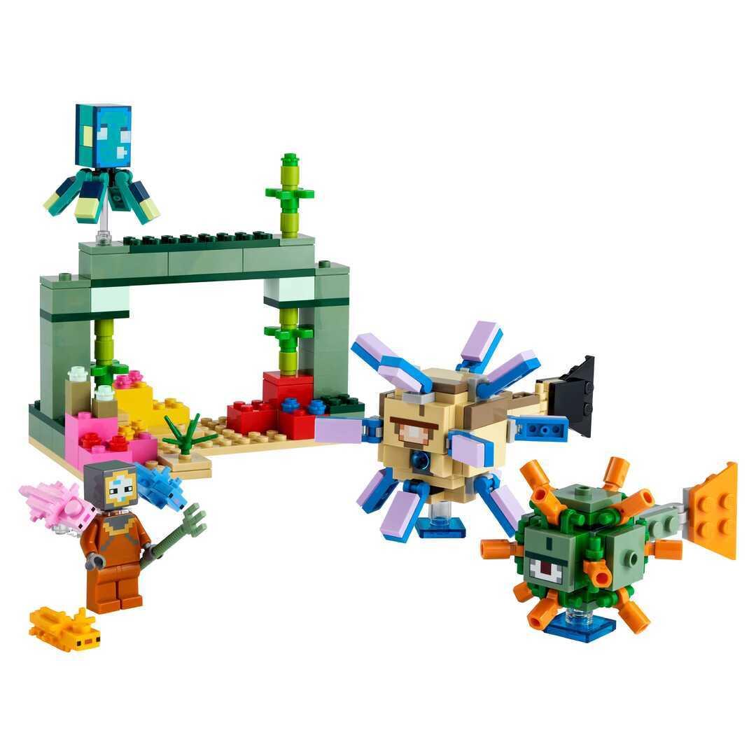 21180 Lego Minecraft Битва со стражем, Лего Майнкрафт - фото 4 - id-p97615191