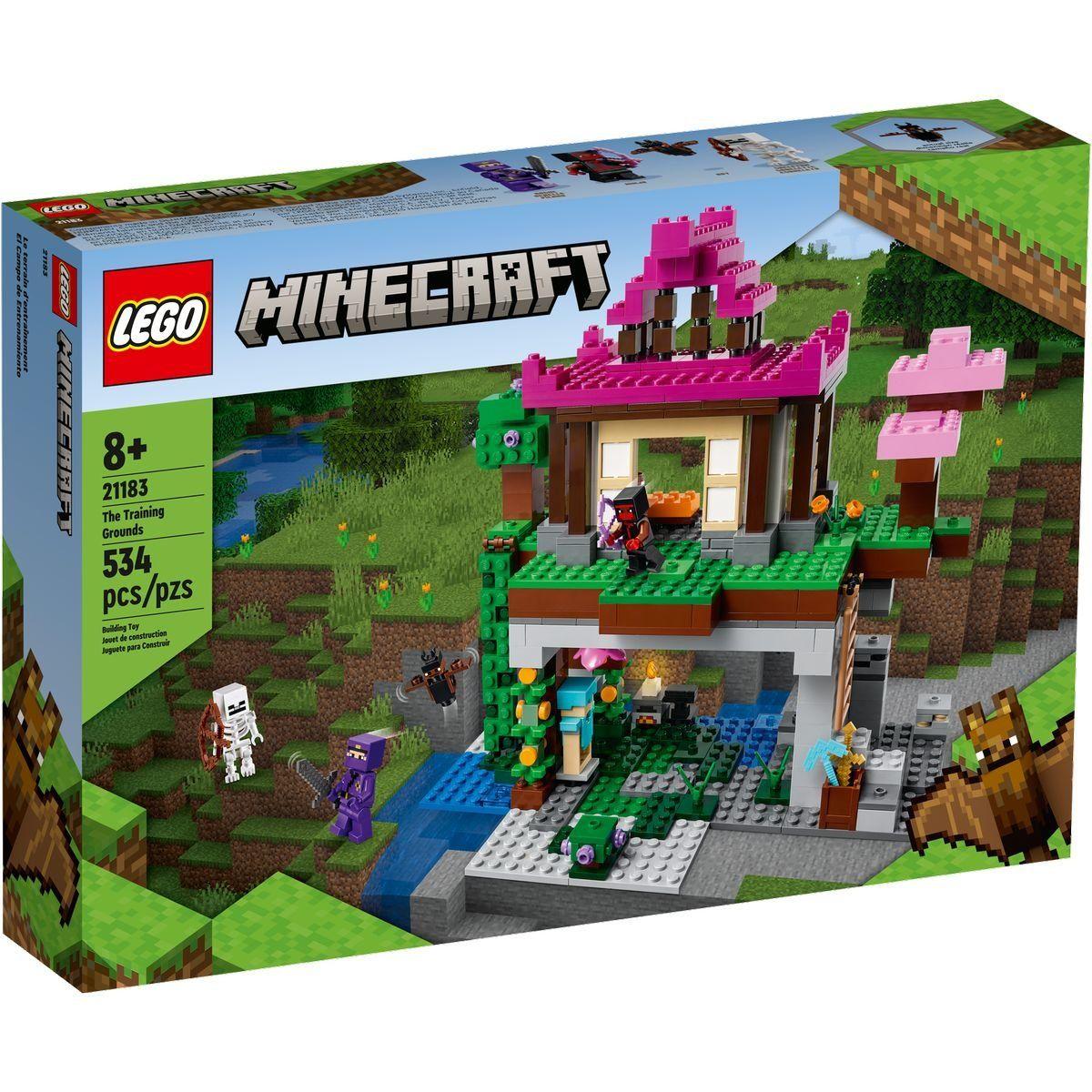 21183 Lego Minecraft Площадка для тренировок, Лего Майнкрафт