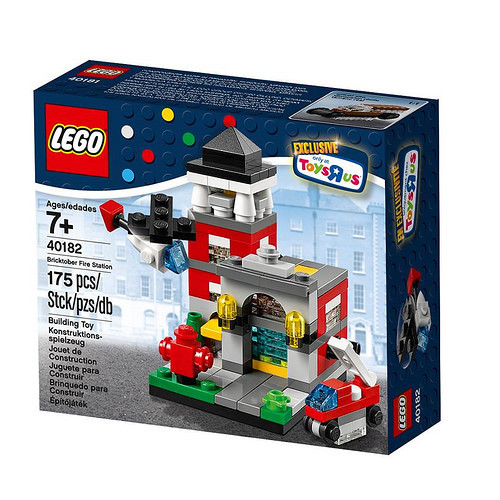 40182 Lego Bricktober Fire Station EXCLUSIVE - фото 1 - id-p59397380