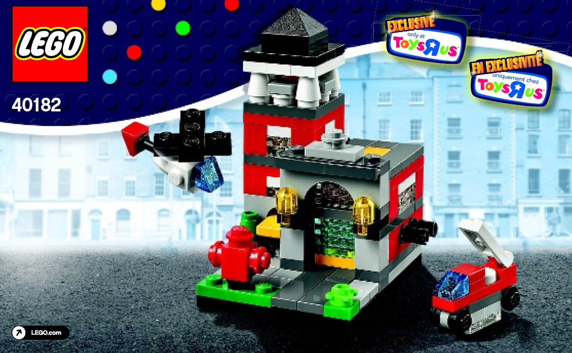 40182 Lego Bricktober Fire Station EXCLUSIVE - фото 3 - id-p59397380