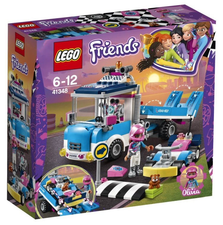 41348 Lego Friends Грузовик техобслуживания, Лего Подружки