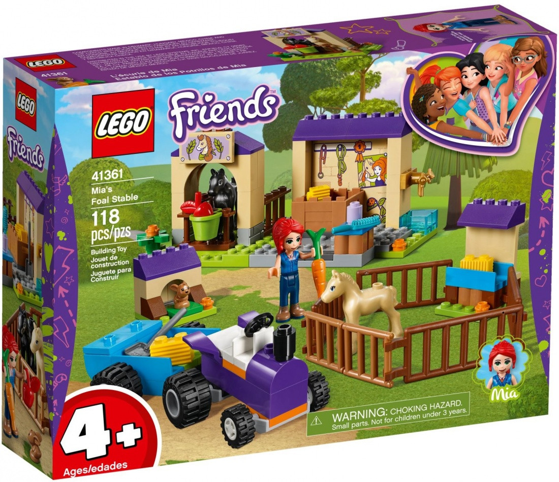 41361 Lego Friends Конюшня для жеребят Мии, Лего Подружки