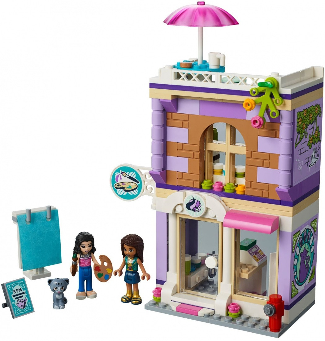 41365 Lego Friends Художественная студия Эммы, Лего Подружки - фото 4 - id-p59397901