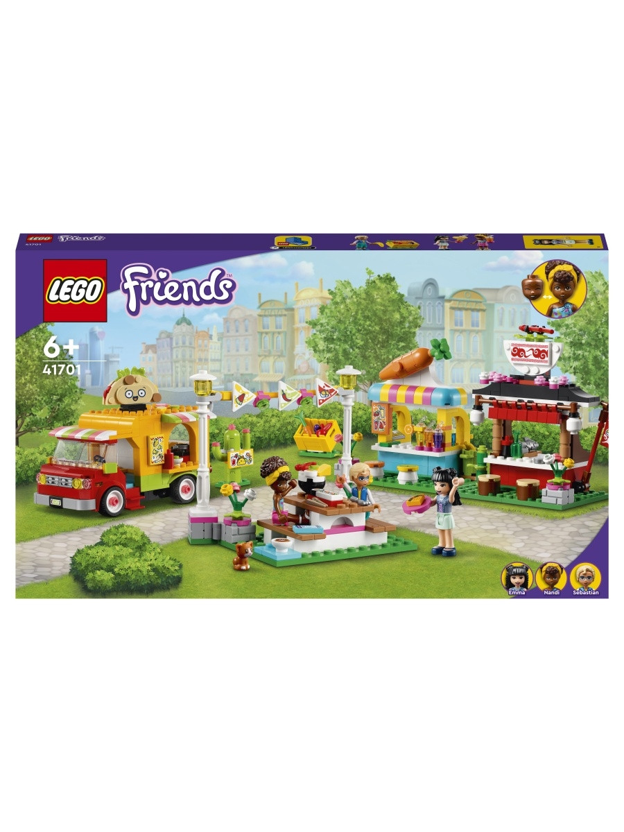 41701 Lego Friends Рынок уличной еды, Лего Подружки - фото 1 - id-p97199299