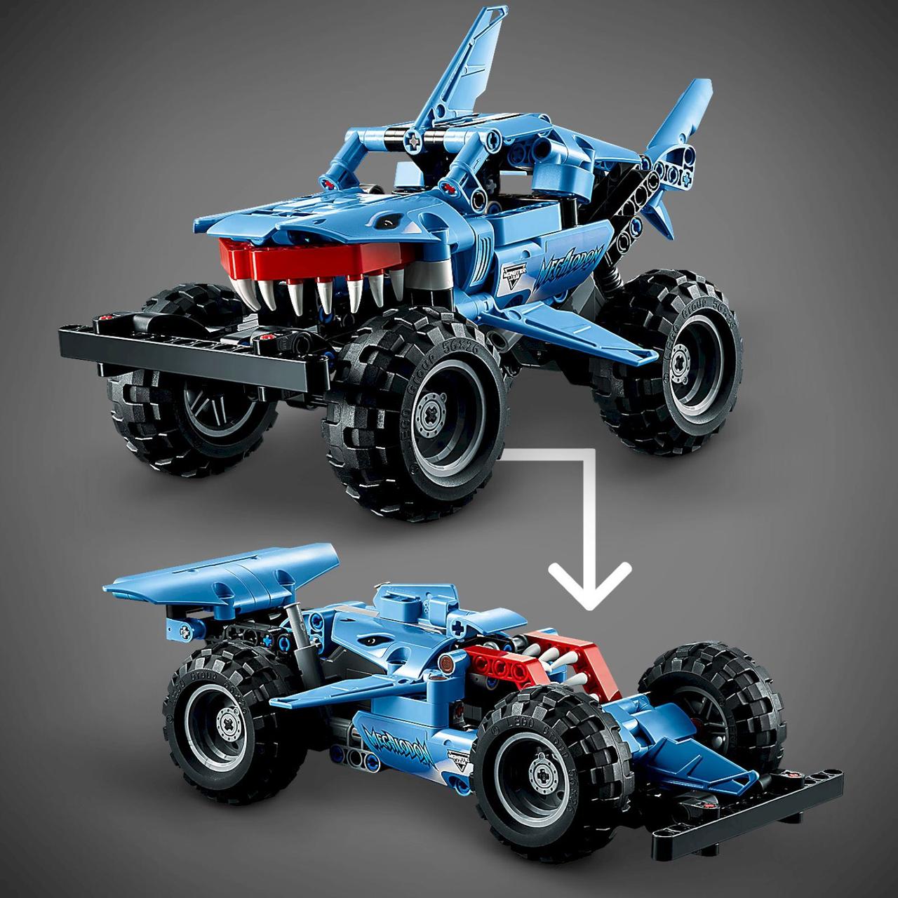 42134 Lego Technic Monster Jam Мегалодон, Лего Техник - фото 6 - id-p97199305